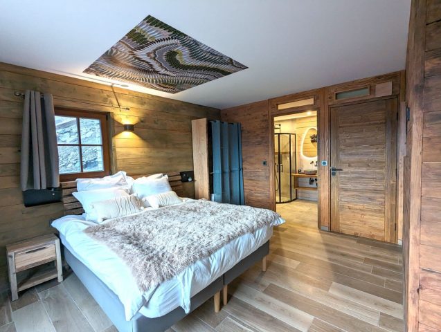 Chalet La Boutame – Villard-Reculas Alpe d’Huez Grand Domaine – Chambre « Belledonne »