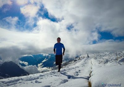 La Grande Sure – trail blanc depuis Villard-Reculas